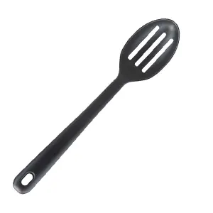 Slotted Spoon Heat Resistant Spoon Kitchen Recycled Materials Black