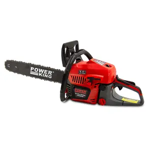 20'' Petrol Chainsaw PowerKing 52cc with Easy Start & Chain