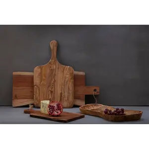 Interiors by Premier Kora Olive Wood Fruit Tray