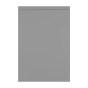 Kitchen Kit J-Pull Sample Kitchen Unit Cabinet Door 396mm - Ultra Matt Dust Grey