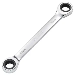 Draper Tools HI-TORQ Metric Double Ratchet Ring Spanner, 12 x 13mm