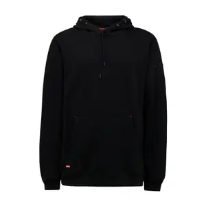 Hard Yakka - Brushed Fleece Hoodie - Black - Hoodie - XXL