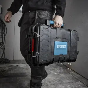 Erbauer Connecx Modular Storage Black 22.2in Toolbox