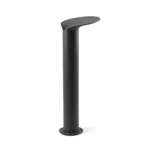 Luminosa Lotus Outdoor LED Dark Grey Bollard Lamp 18W 3000K IP65