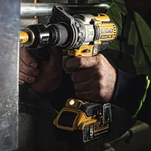 Dewalt DCK278P2 XR 18V DCD996 Brushless Combi Drill + DCG412 Angle Grinder Bare