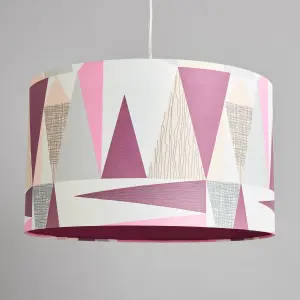 Litecraft Scandi Multi Coloured Easy Fit Lamp Shade