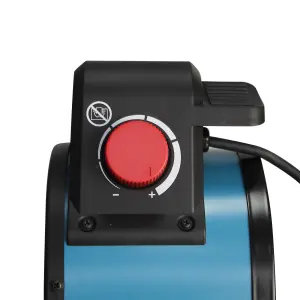 Erbauer Electric 2500W Blue, black & red PTC workshop heater