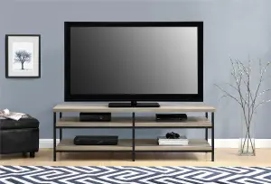 Elmwood TV-Stand Distressed Grey Oak