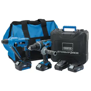 Draper Storm Force 20V Cordless Kit (7 Piece) 40429