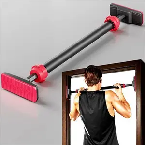 Fitbeast Pull Up Bar For Doorway, Strength Training Pullup Bar With No Screws, Chin Up Bar With Adjustable Width Locking Mechanism, Doorway Pull Up