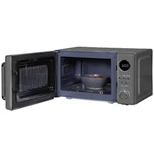 RUSSELL HOBBS RHM2044G RETRO 20 LITRE GREY DIGITAL MICROWAVE