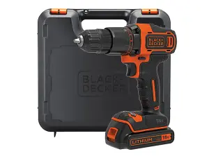 BLACK & DECKER BCD700S1K 18v Combi drill 10mm keyless chuck