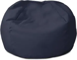 rucomfy Outdoor Water Resistant Small Kids Beanbag - Navy