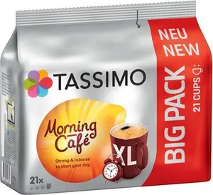 Morning Café XL - 21 Pods For Tassimo