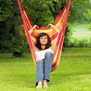 Amazonas Brasil Hanging Hammock Chair - Papaya