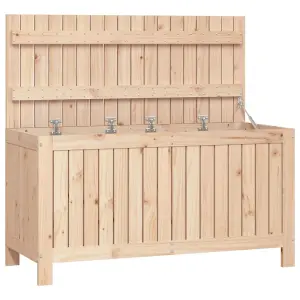 Berkfield Garden Storage Box 115x49x60 cm Solid Wood Pine