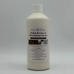 Priory Polishes Polish Reviver & Burnishing Cream - Revives & Restores Wood 500ml