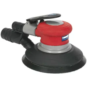 150mm AIR Random Orbital Palm Sander & DUST FREE - 1/4" BSP - Hook & Loop Pad