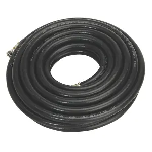 Sealey Air Hose 10m x 10mm with 1/4"BSP Unions Heavy-Duty