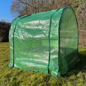 Metal Raised Vegetable Bed & Reinforced Grow Tunnel (100cm x 100cm)