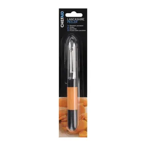 Chef Aid Lancashire Peeler Black/Orange (One Size)