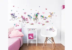 Walltastic Magical Unicorn Multicolour Wall Stickers