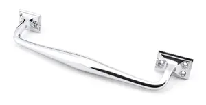 From The Anvil Polished Chrome 300mm Art Deco Pull Handle