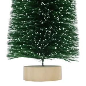 Dark green Christmas Freestanding Table top decoration (H) 250mm