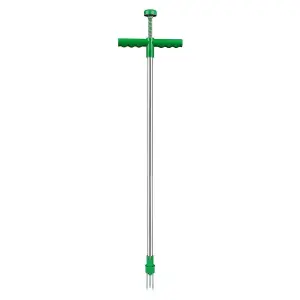 Long Handled Easy Weeder Killer Twister - Lightweight - Twist & Pull Mechanism - Weed Puller Root Remover