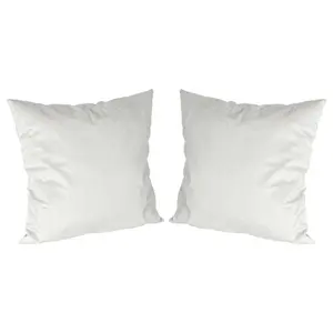 Square Throw Cushion (Set of 2) Cream