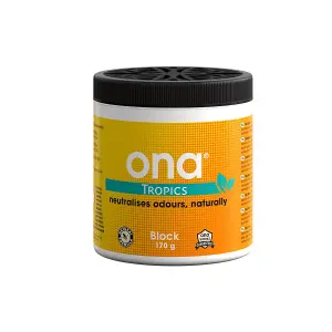 ONA Block Smell Flavour Odour Neutraliser Eliminate Air Odor Control Hydroponics (Tropics)