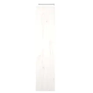 Berkfield Radiator Cover White 210x21x85 cm Solid Wood Pine