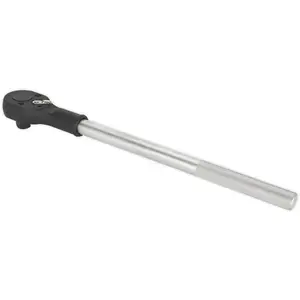 500mm 24-Tooth Flip Reverse Ratchet Wrench - Durable Pear-Head Design