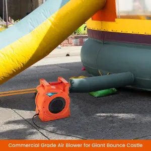 Costway 2HP/2300W Commercial Air Blower Giant Inflatable Bounce House Air Pump Fan