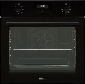 Zanussi Zohnx3k1 Built In Electric Single Oven - Black - A Rated, Blac