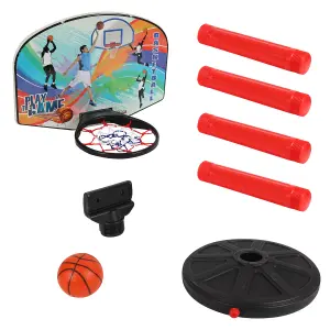 Kids Basketball Hoop Set with Ball Hanging Basketball Hoop by Laeto Kidz Sports - INCLUDES FREE DELIVERY