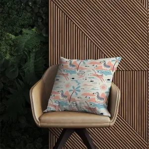 Wild Savannah Park Outdoor Cushion 60cm x 60cm