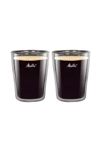 Melitta 6761117 Double-Walled Coffee Glass 200ml, Pack Of 2