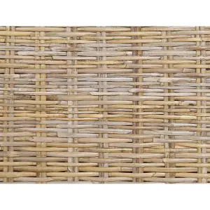 Rattan EU King Size Bed Natural SALBRIS