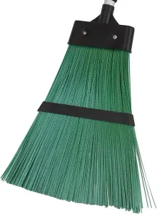 MantraRaj Extendable Garden Broom 96-126cm Telescopic Outdoor Heavy Duty Yard Scrubbing Brush With Tough Nylon Bristles