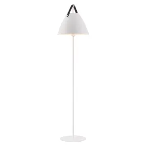 Nordlux DFTP Strap Indoor Living Dining Bedroom Floor Lamp In White (Height) 153.7cm