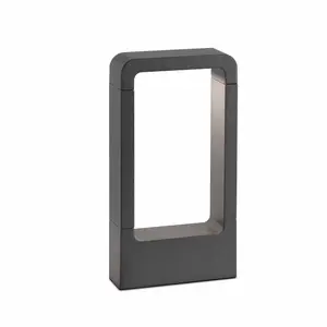 Luminosa Das LED Outdoor Pedestal Light Dark Grey IP54