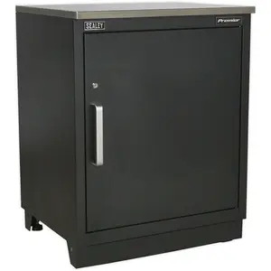 775mm Heavy Duty Modular Steel Floor Cabinet with Adjustable Shelf and Lock