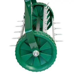 KCT Garden Spike Roller Lawn Aerator - Gardening Tool