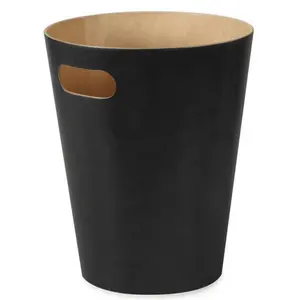 Woodrow Trash Can 2-Gallon (7.5 L) Capacity Black