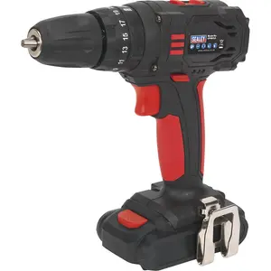 18V Cordless Hammer Drill Driver Kit - 10mm Keyless Chuck - 1.5Ah Lithium-ion