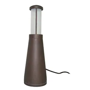 Elstead Beta Aluminium Plain Bollard Aged Iron, IP54