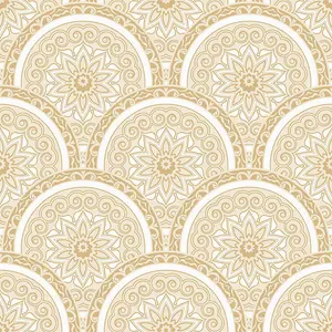 SK Filson Gold Divine Plates Wallpaper