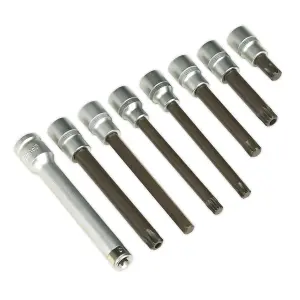 Sealey Head Bolt Socket Bit Set 10pc 1/2"Sq Drive AK5538