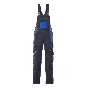 Mascot Unique Augsburg Bib & Brace - Dark Navy/Royal   (32.5) (Leg Length - Long)